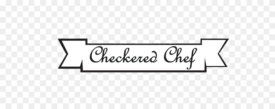Checkered Chef Logo, Text Png