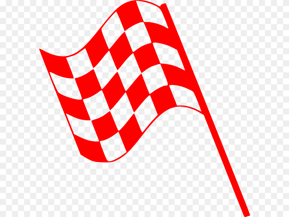 Checkered Flag Race Start Finish Flag Red Transparent Background Checkered Flag, Dynamite, Weapon Png Image