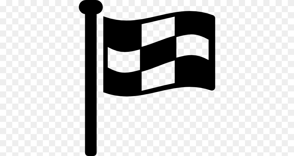 Checkered Flag Sport, Gray Png