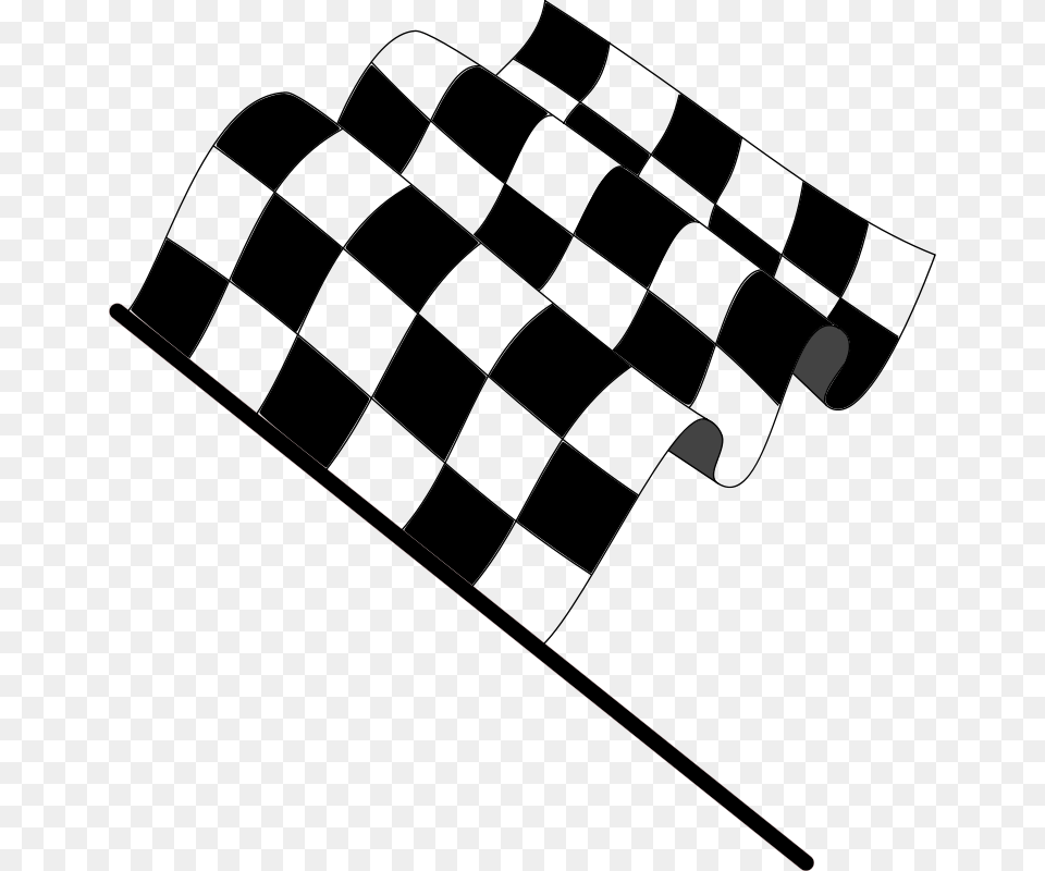 Checkered Flag Wavy, Lighting Png