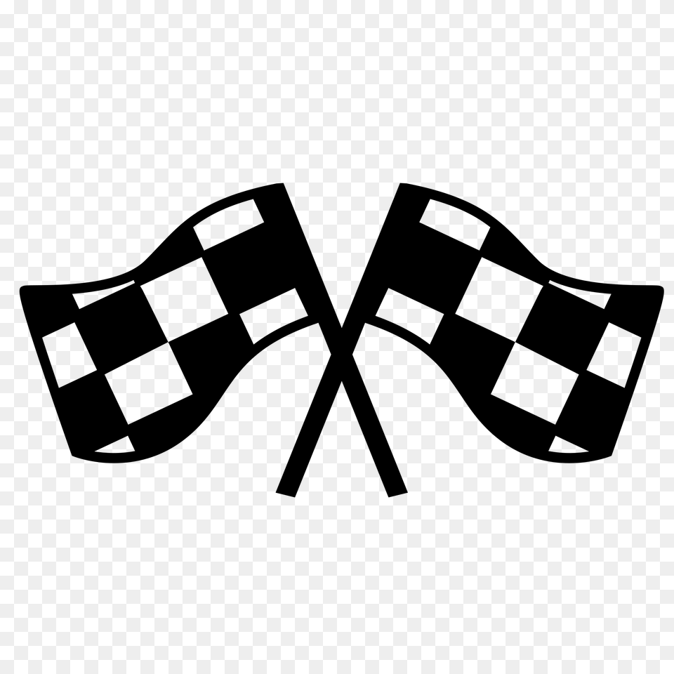Checkered Flags, Gray Png Image