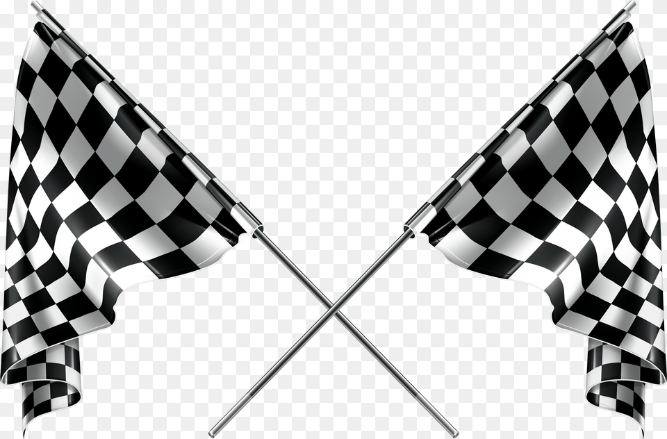 Checkered Flags Clipart Racing Checkered Flag, Smoke Pipe, Canopy Free Png