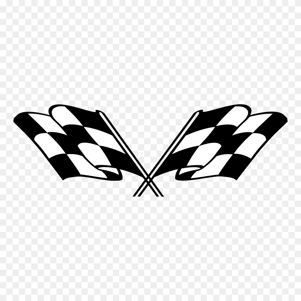 Checkered Flags Logo Transparent Vector, Symbol, Stencil, Dynamite, Weapon Png