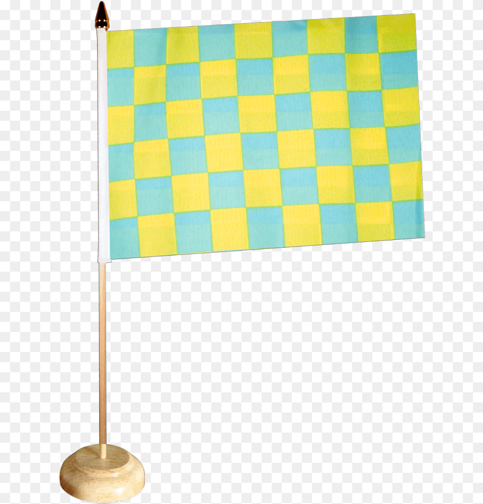 Checkered Green Yellow Table Flag Flag Free Png Download