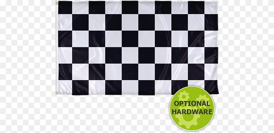 Checkered Race Flags, Aluminium Png Image