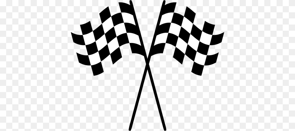 Checkered Racing Flags, Logo, Stencil, Person Free Png Download