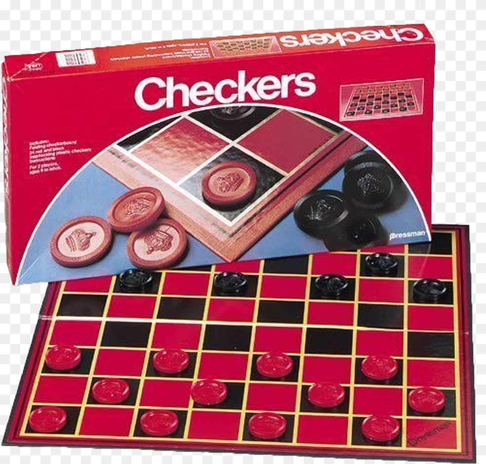Checkers Game Red And Black Board Game, Chess Free Transparent Png