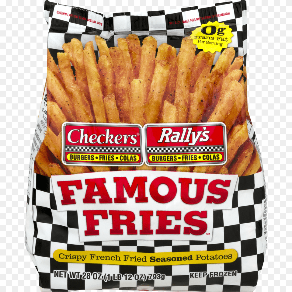 Checkers Rallys Famous Fries Oz, Food, Ketchup Free Png Download