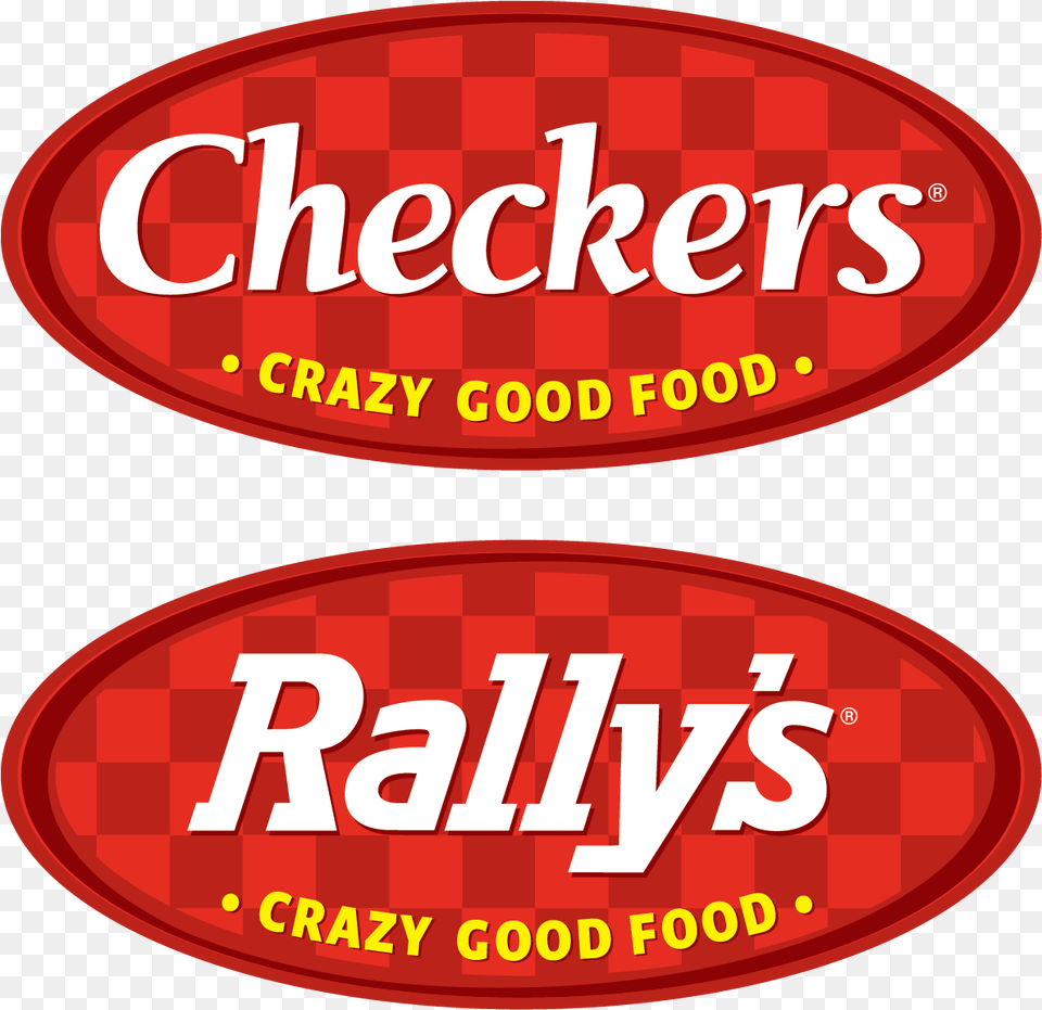 Checkers Rallys Ovallogos Vertical Rgb Checkers And Rally39s Logo, Oval, Sticker Png