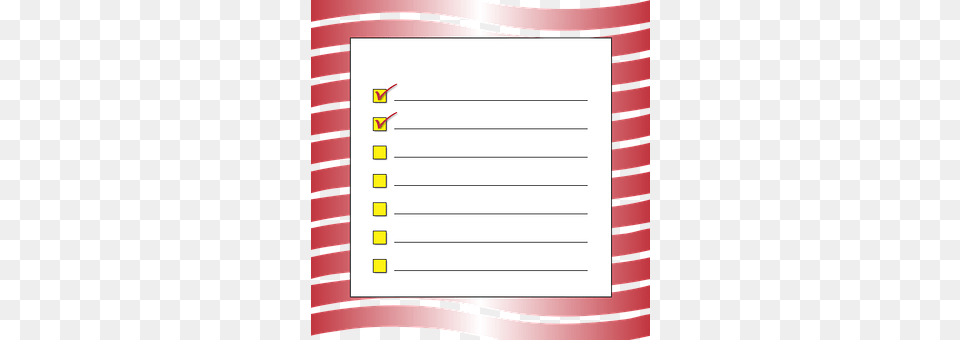 Checklist Page, Text Png Image