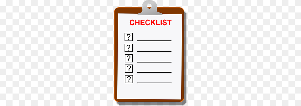 Checklist Page, Text Free Transparent Png