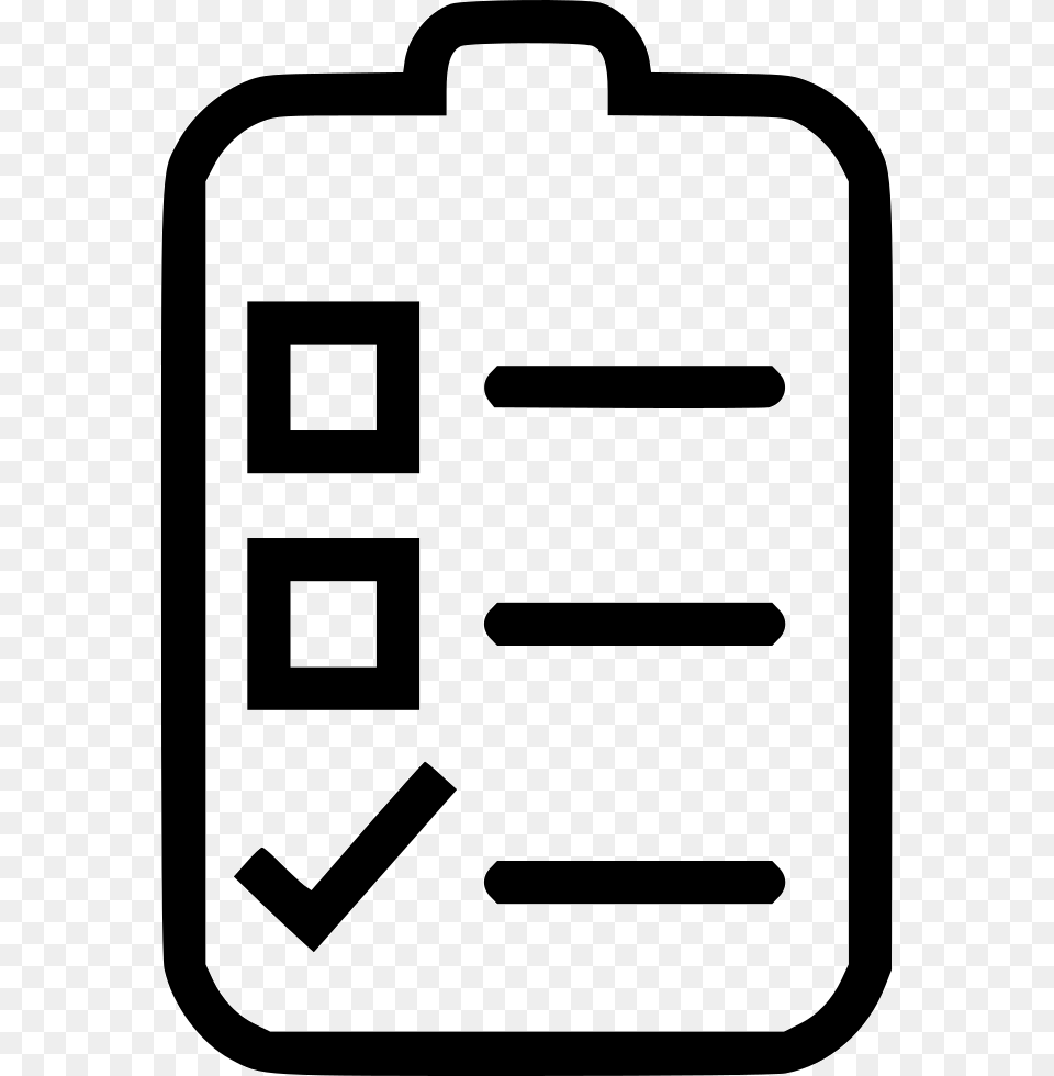 Checklist Icon Download, Bag, Text Free Transparent Png