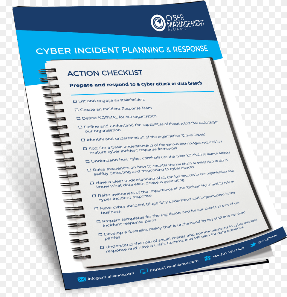 Checklist Of An Incident Response Team, Page, Text, Advertisement Free Transparent Png