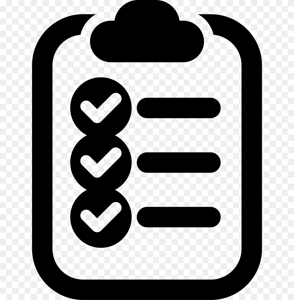 Checklist On Clipboard Comments Implications Icon, Smoke Pipe, Symbol, Text, Stencil Free Transparent Png