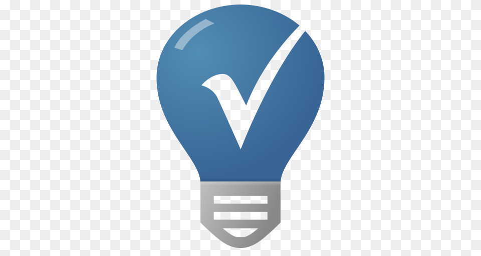 Checkmark Bulb Tips, Light, Person, Lightbulb Png