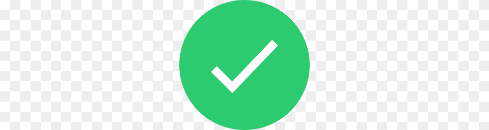 Checkmark Icon Flat, Green Free Png Download