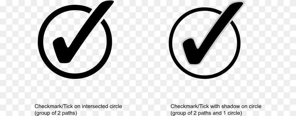 Checkmark On Circle Circle With A Tick, Smoke Pipe, Cutlery, Fork, Text Free Png