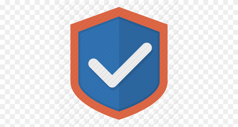 Checkmark Protected Secure Trusted Icon, Armor, Shield, Blackboard Free Png