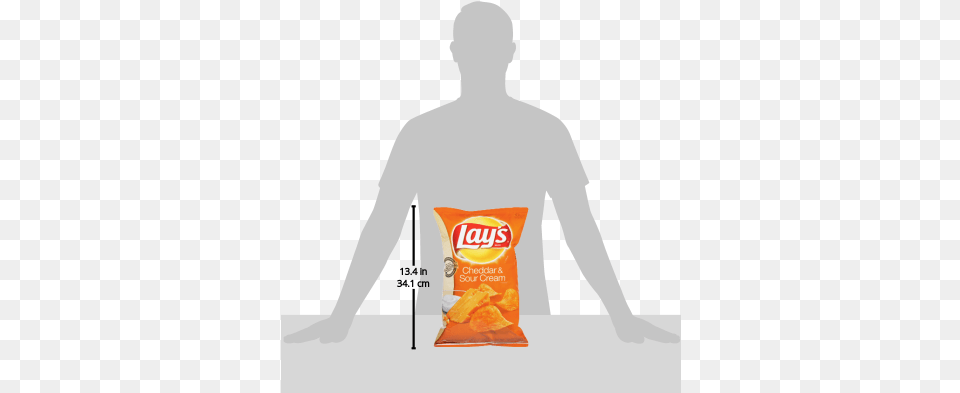 Cheddar Amp Sour Cream Flavored Potato Chips, Adult, Food, Male, Man Free Transparent Png