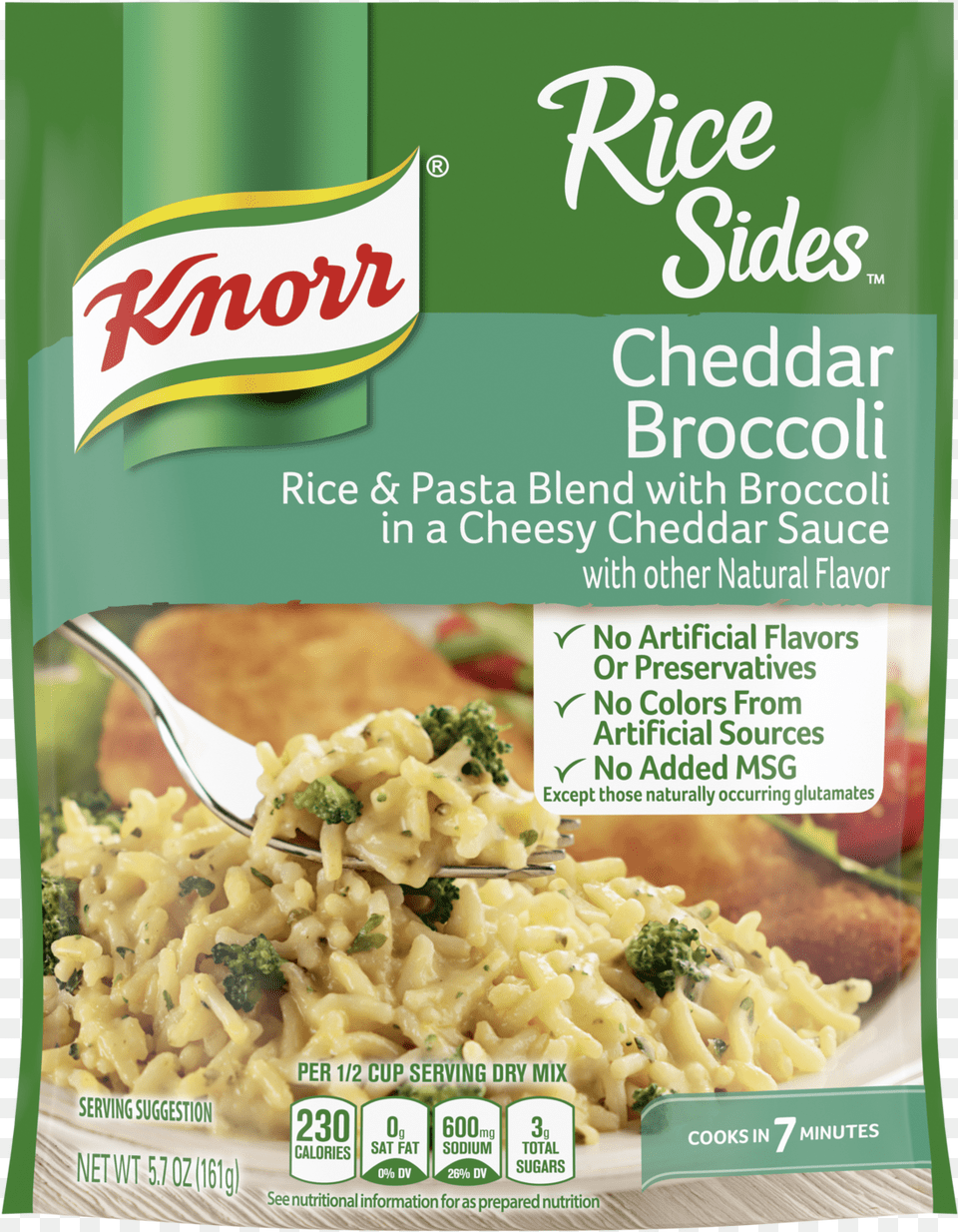 Cheddar Broccoli Knorr Rice Sides, Advertisement, Poster, Food, Macaroni Png Image