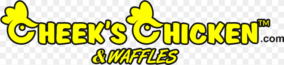 Cheeks Chicken And Waffles, Logo, Symbol, Text Free Png Download