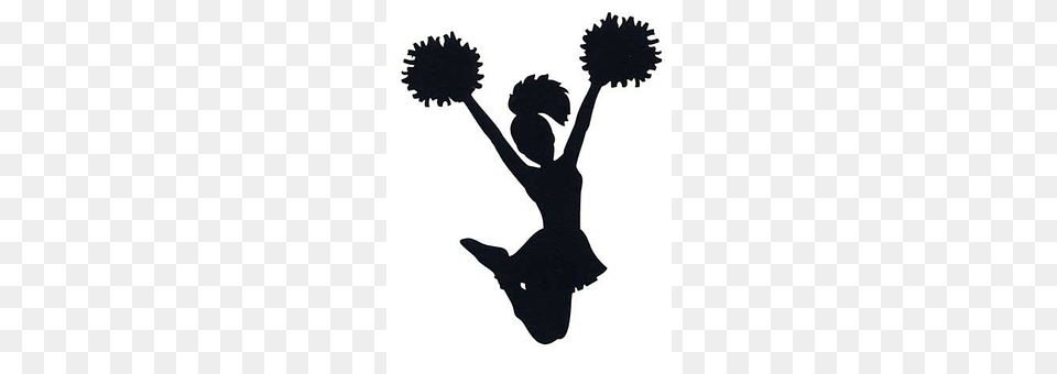 Cheer Dancing, Leisure Activities, Person, Silhouette Free Png
