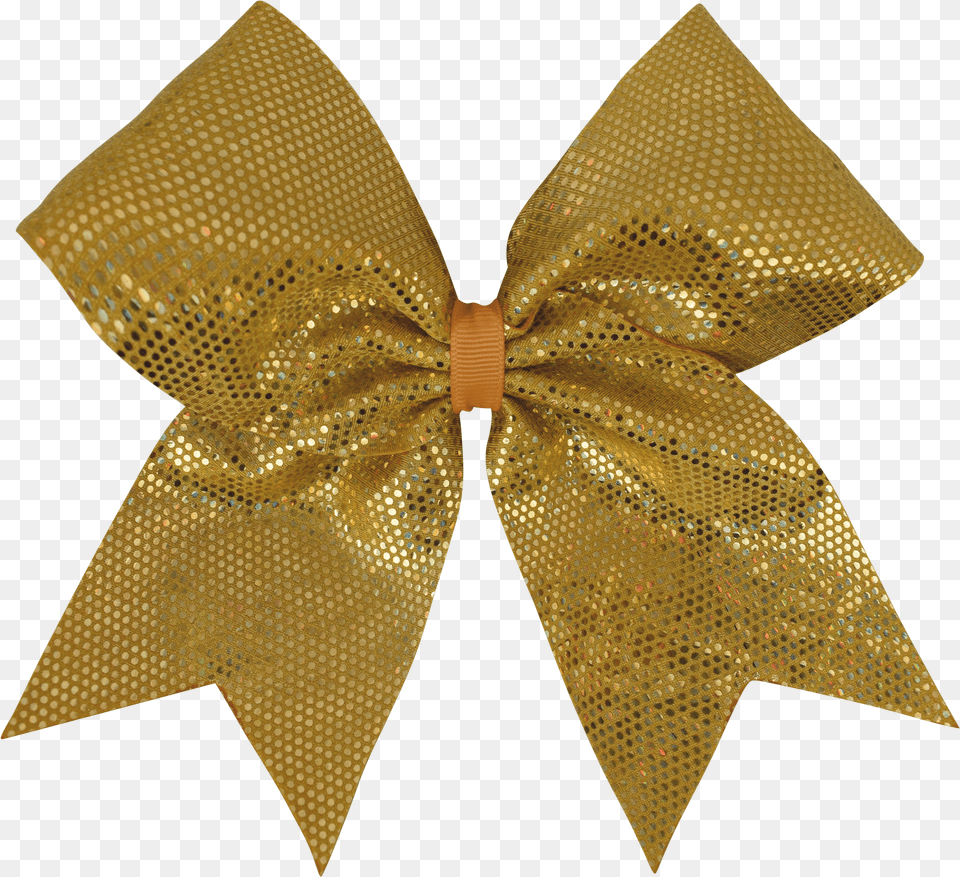 Cheer Bow Green, Accessories, Formal Wear, Tie, Gold Png