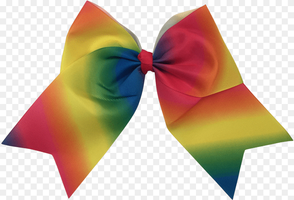 Cheer Bow Ombre Hair Clips Ponytails And Fairytales Satin, Accessories, Formal Wear, Tie, Bow Tie Free Transparent Png
