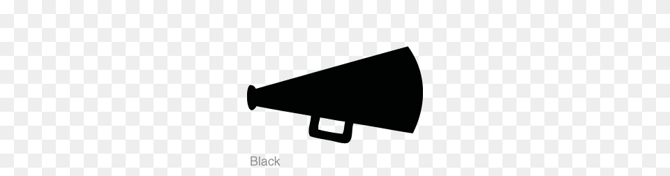 Cheer Megaphone Clipart Black And White, Firearm, Gun, Rifle, Weapon Free Transparent Png