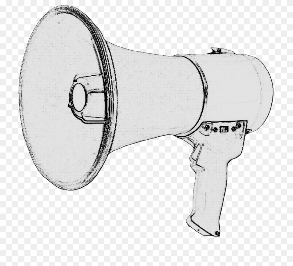 Cheer Megaphone Clipart Drawing, Electronics, Speaker, Angry, Face Free Png Download