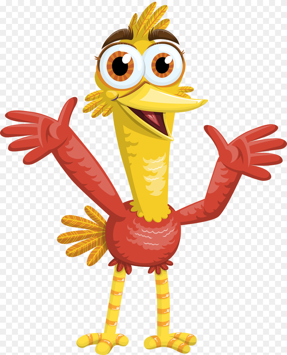 Cheerful Bird Clipart Free Png