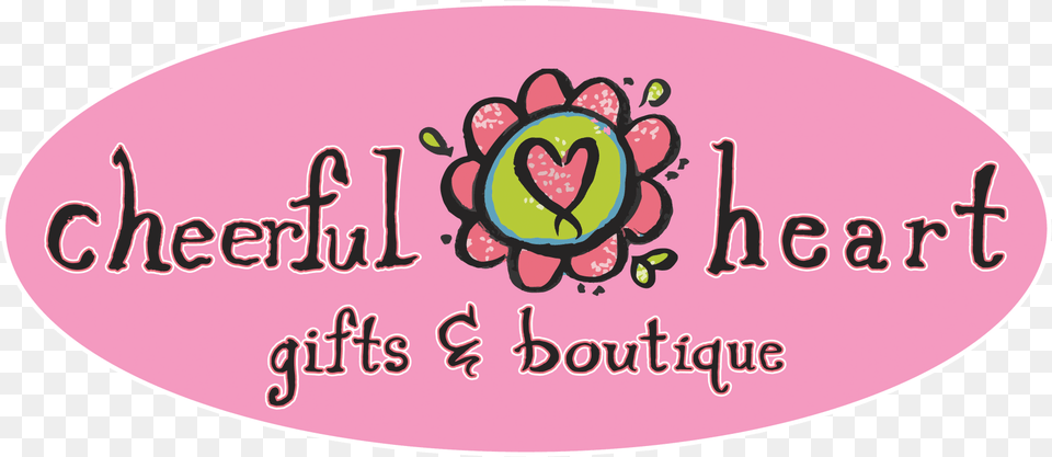 Cheerful Heart Gifts U2013 U0026 Boutique Cheerful Heart Boutique, Sticker, Oval Free Png