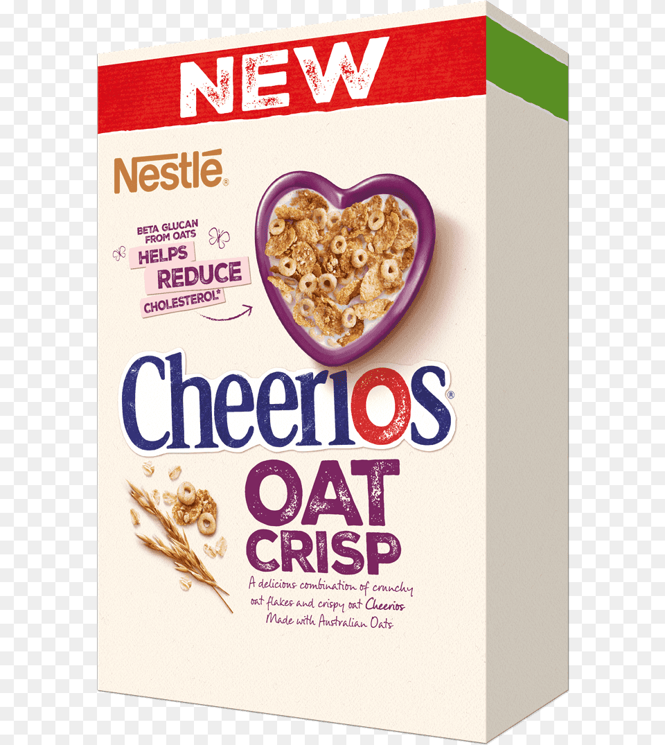 Cheerios Oat Crisp Breakfast Cereal Nestle Cheerios Oat Crisp, Advertisement, Poster, Food Free Png