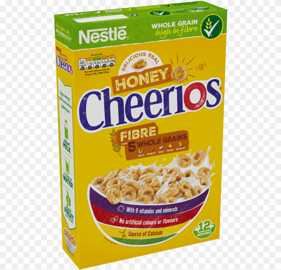 Cheerios Products Nestl Cereals Honey Box Cheerios Honey Cereal, Food, Snack, Nut, Plant Free Transparent Png