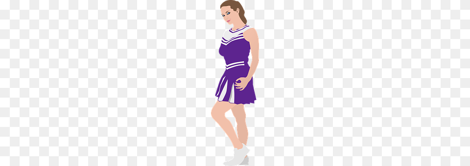 Cheerleader Clothing, Dress, Adult, Person Free Png