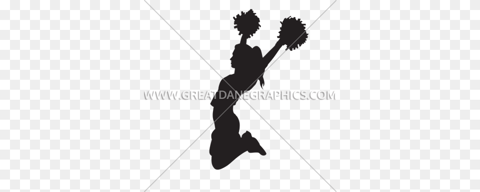 Cheerleader And Swirl Production Ready Artwork For T Shirt Printing, Brush, Device, Tool, Person Free Transparent Png