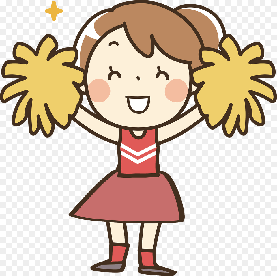 Cheerleader Clipart, Baby, Person, Face, Head Free Png Download