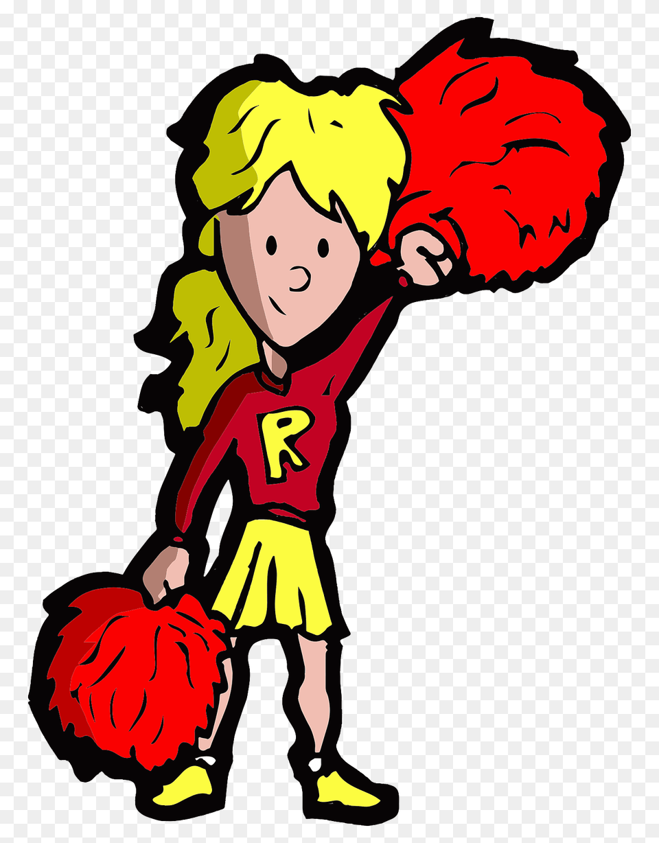 Cheerleader Clipart, Baby, Person, Cleaning, Clothing Free Transparent Png