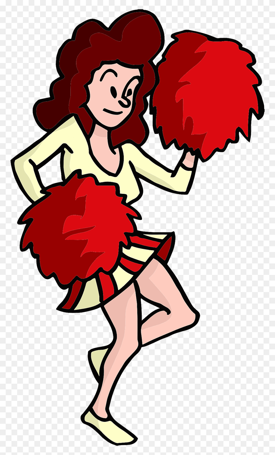 Cheerleader Clipart, Dancing, Leisure Activities, Person, Baby Free Transparent Png