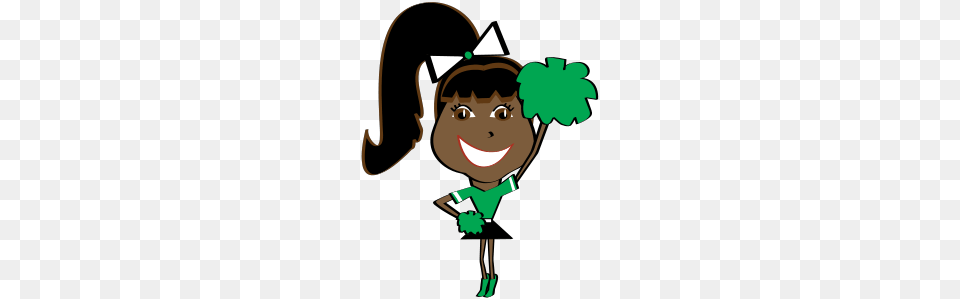 Cheerleader Cliparts Black, Elf, Baby, Person, Face Free Transparent Png