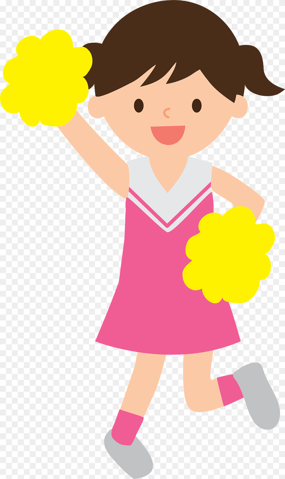 Cheerleader Girl Clipart, Baby, Person, Face, Head Free Png Download