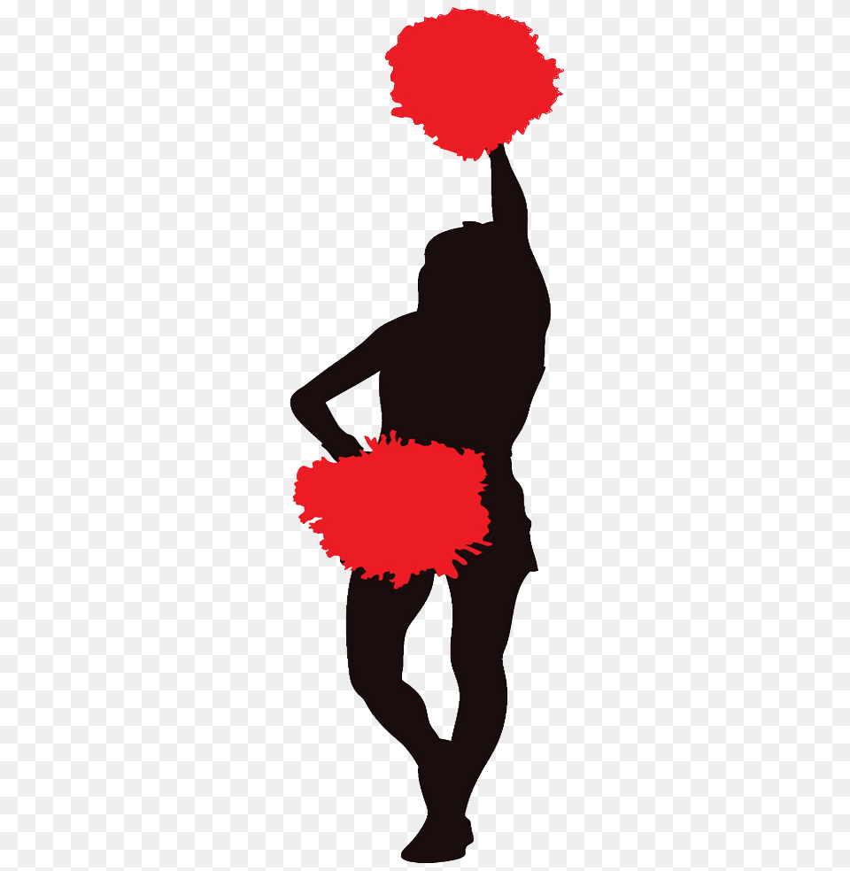 Cheerleader Red Clipart Illustration, Dancing, Leisure Activities, Person, Baby Free Png Download