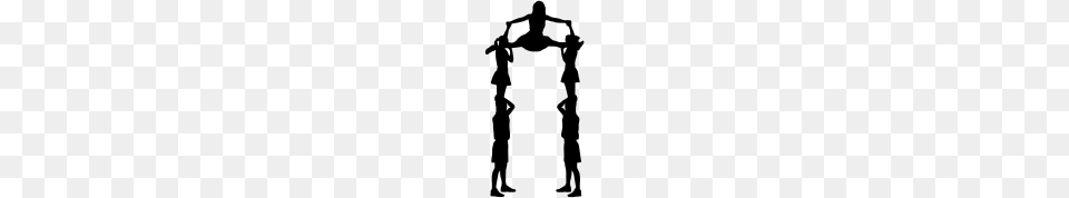 Cheerleader Silhouette Abs Cbn Sports, Gray Png Image