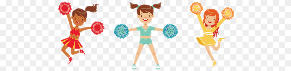 Cheerleaders Cheerleading, Dancing, Leisure Activities, Person, Baby Free Png Download