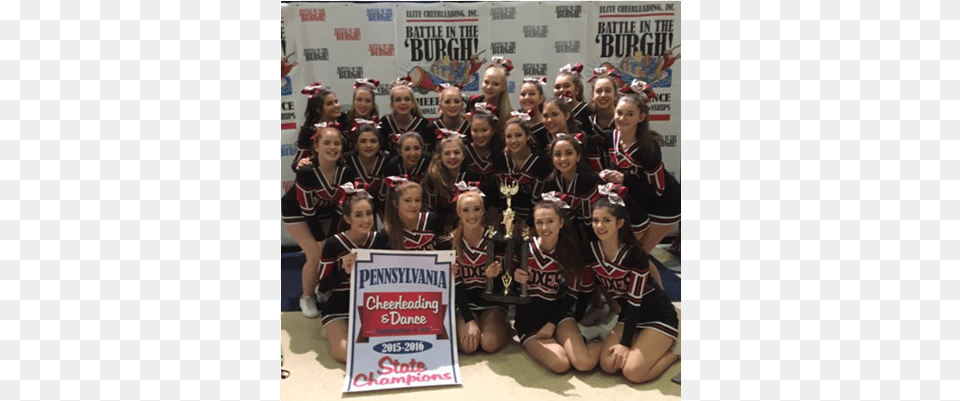 Cheerleaders Take First Place Cheerleading, People, Person, Adult, Female Free Png