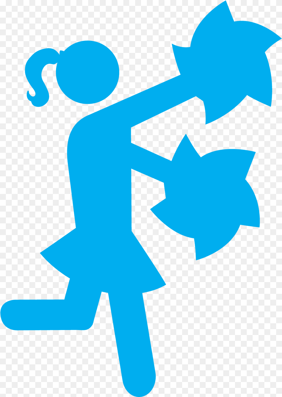 Cheerleaders Will Learn A Clipart Cheer Girl Dance Icon, Baby, Person, Symbol Free Transparent Png