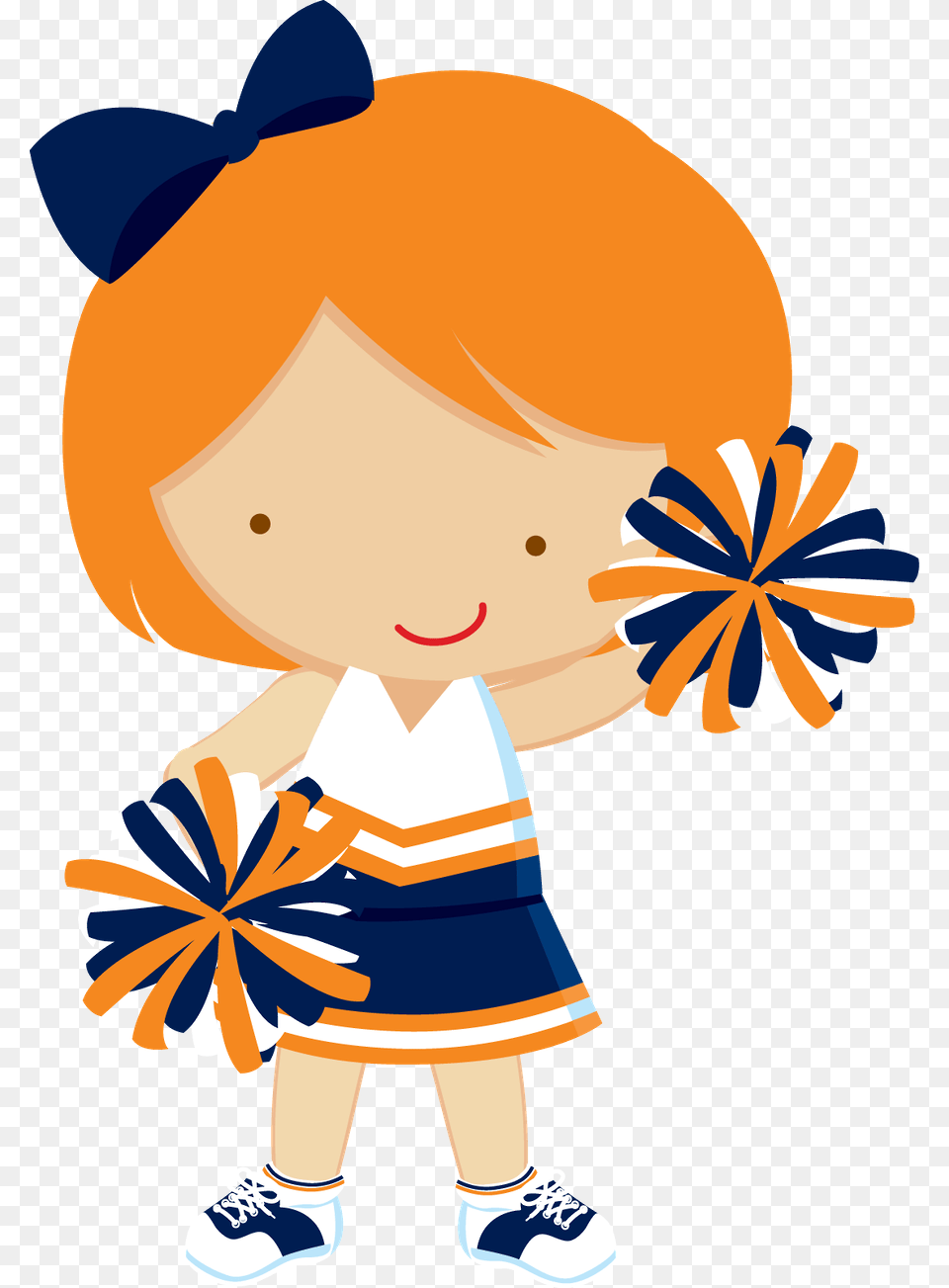 Cheerleading Pom Pom Cheerleader Clip Art, Baby, Person, Face, Head Png Image