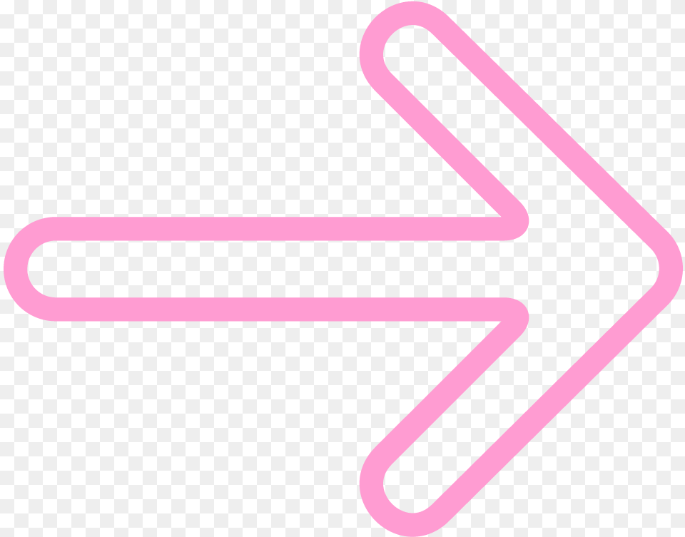 Cheers Babe Photo Pink Arrow No Background, Symbol, Sign Free Png Download