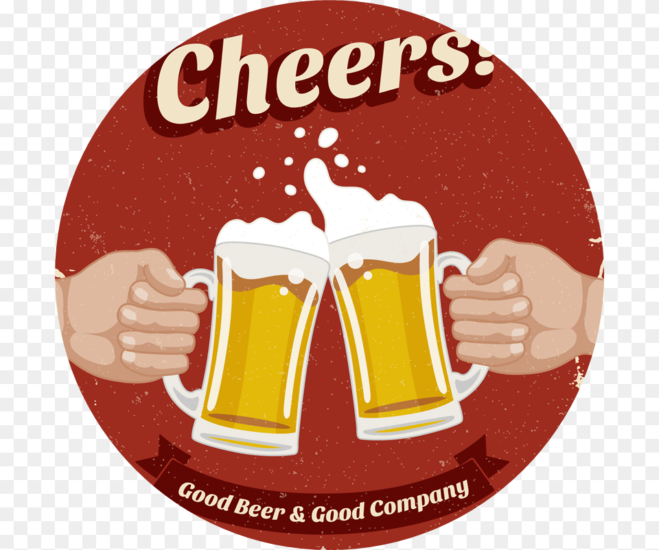 Cheers Best Beers Are The Ones We Drink, Alcohol, Beer, Beverage, Glass Free Transparent Png