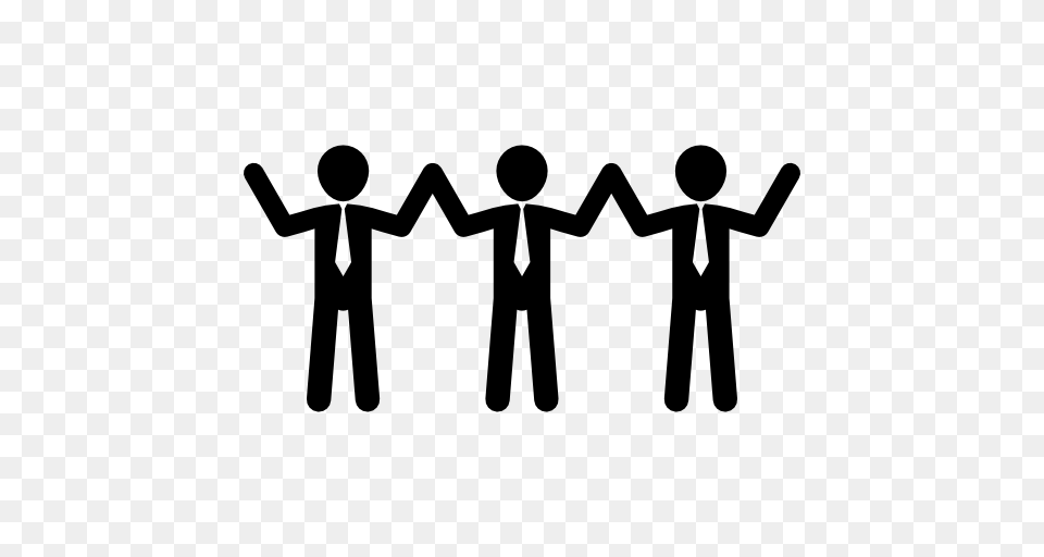 Cheers Business Groups Businessmen People Businessman Team, Gray Free Png